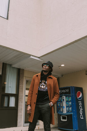 Lightweight Velvet Hoodie