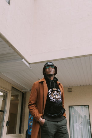 Lightweight Velvet Hoodie